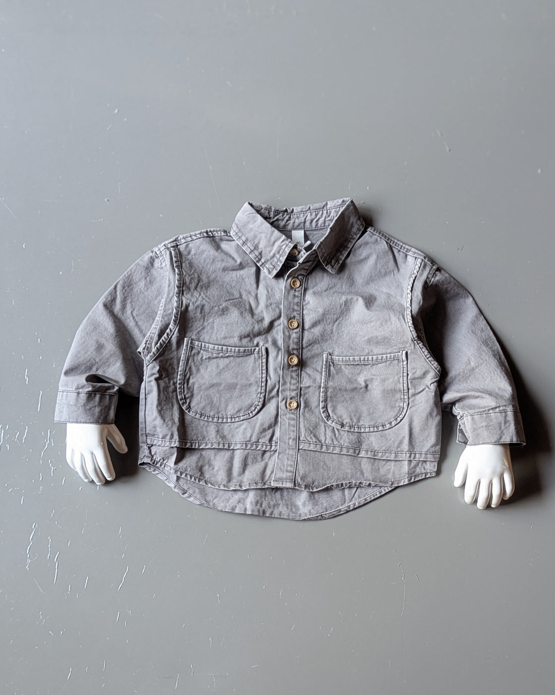 Unisex Full Sleeve Oversized Shirt