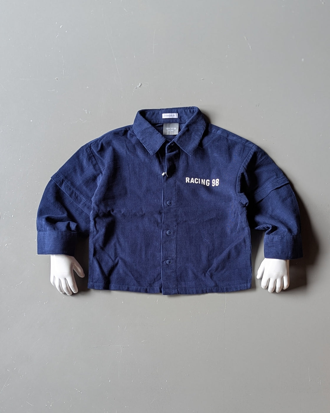 Full Length Oversized Doctor Sleeve Shirt