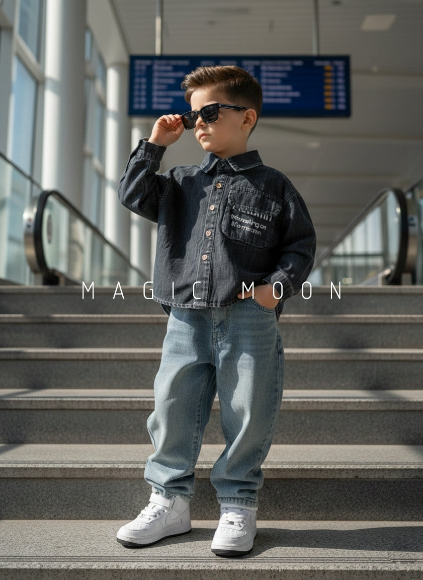 Unisex Full Sleeve Oversized Shirt