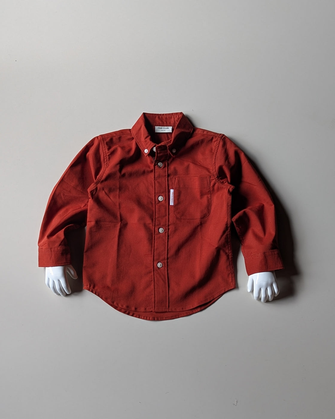 SHFS12 Boy's Full Sleeve Oversized Shirt