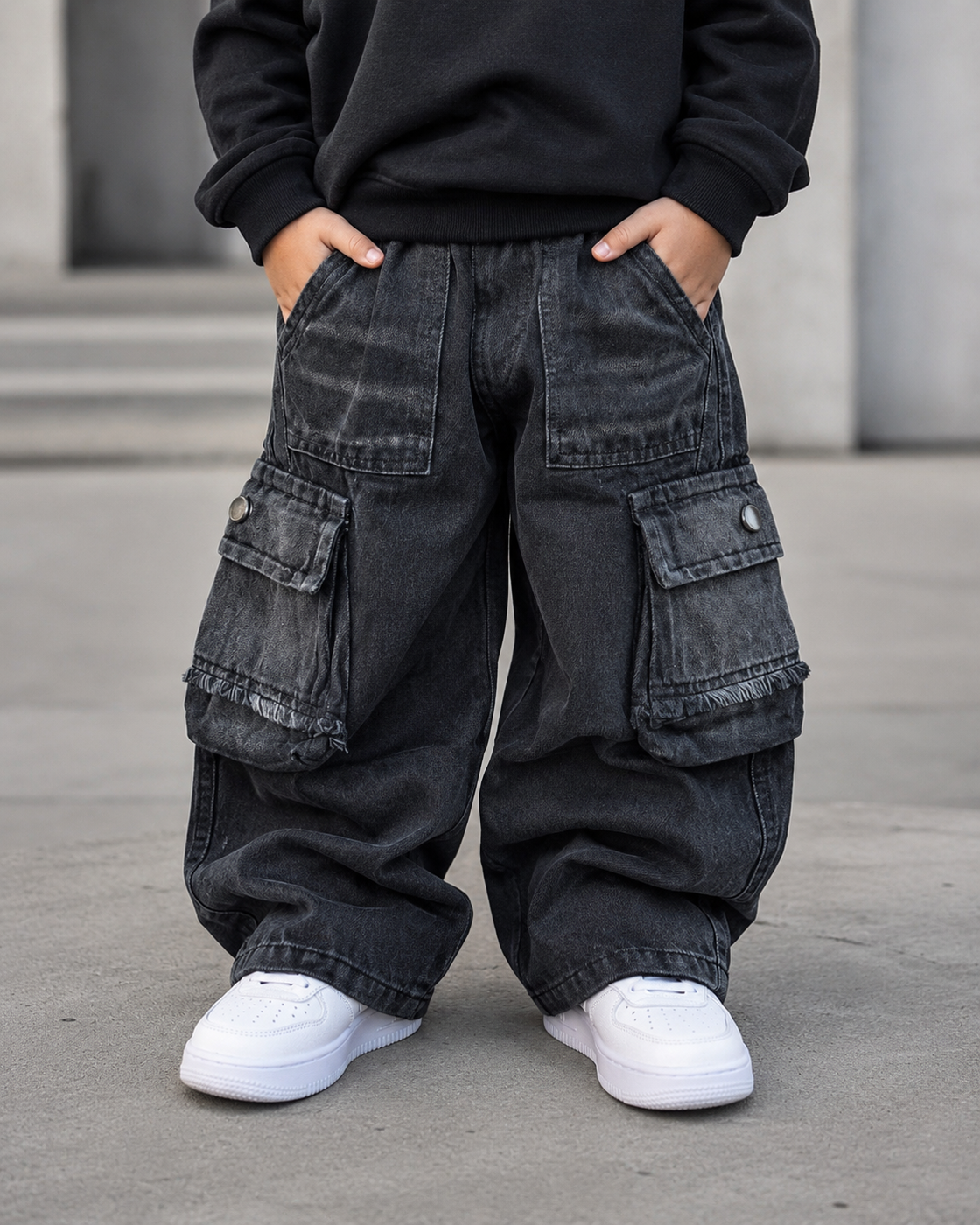 JNS106 Unisex Super Baggy Jeans