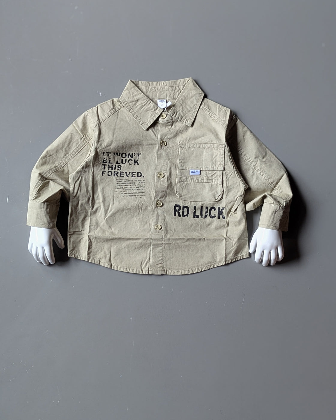 Unisex Full Sleeve Oversized Shirt