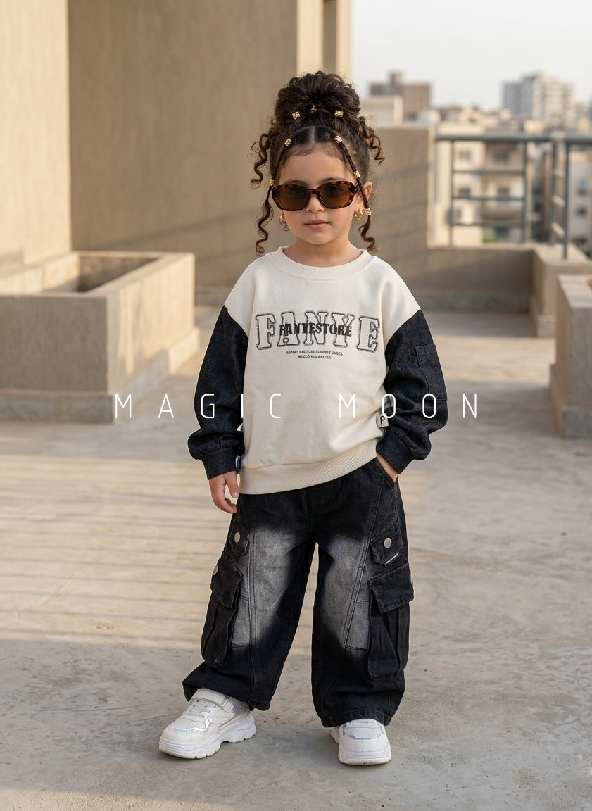 TSS01 Unisex Full Sleeve Oversized T Shirt