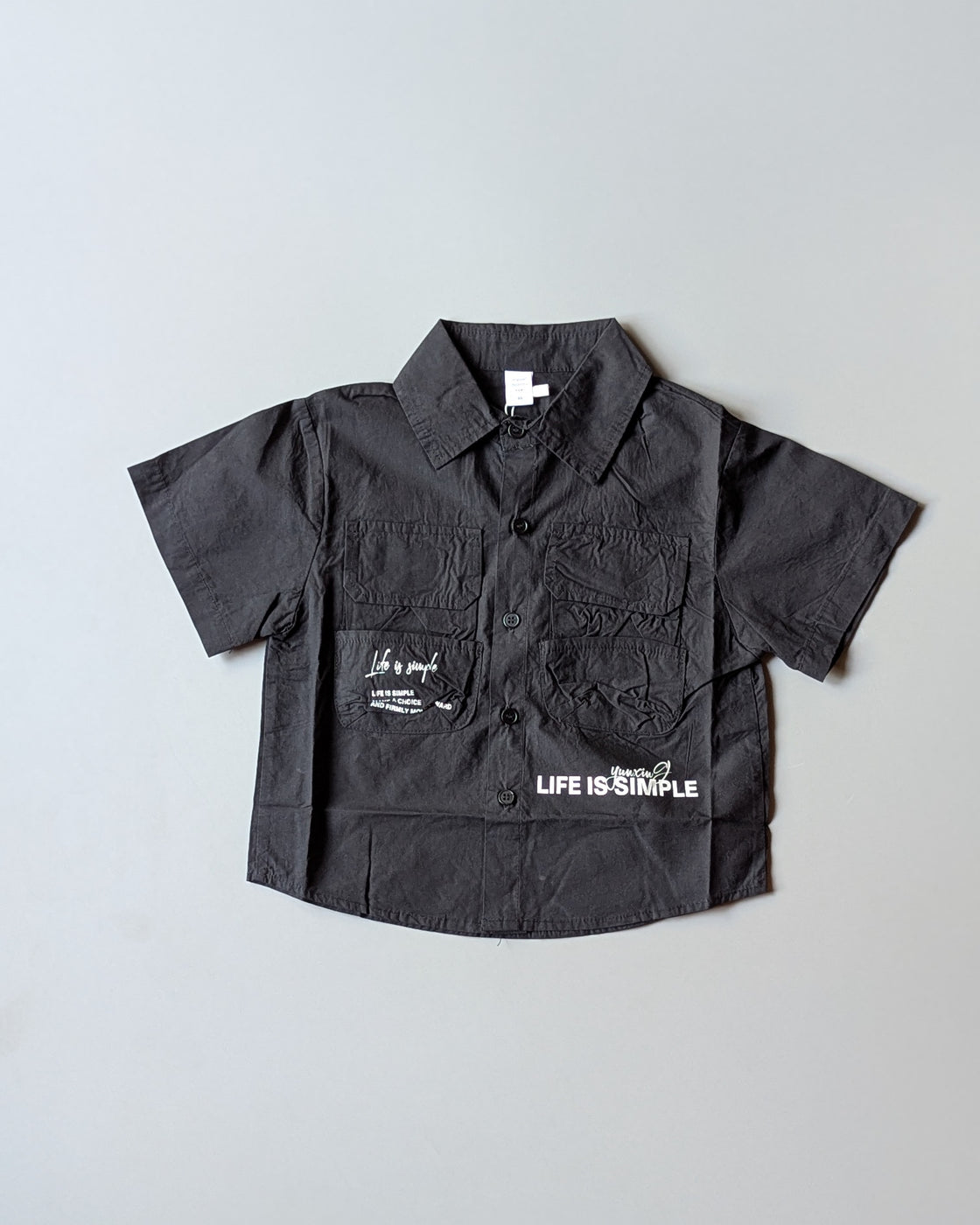 Unisex Half Sleeve Oversized Shirt