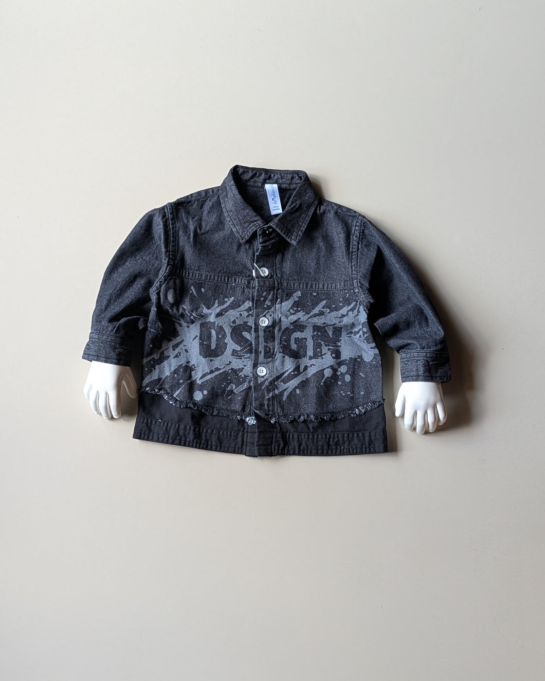 SHFS18 Boys Full Sleeve Oversized Denim Shirt