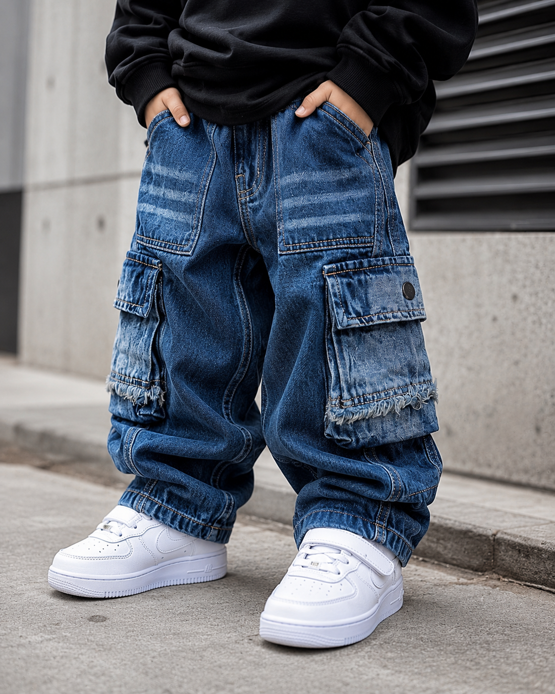 JNS106 Unisex Super Baggy Jeans