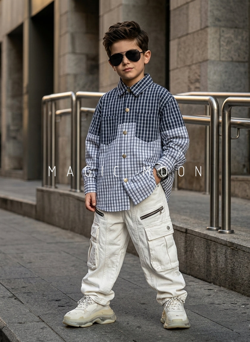 SHFB01 Unisex Full Sleeve Oversized Shirt