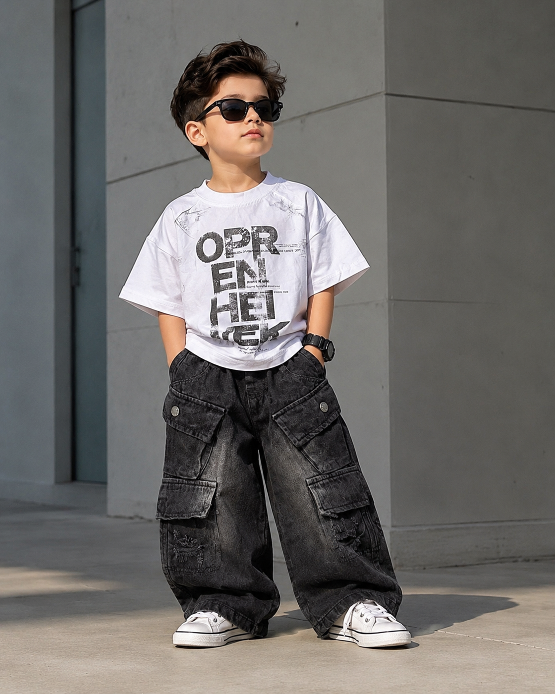 TSHIMW01 Unisex Half Sleeve Oversized T Shirt