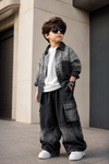 SHIMT12-05 Unisex Full Sleeve Oversized Shirt