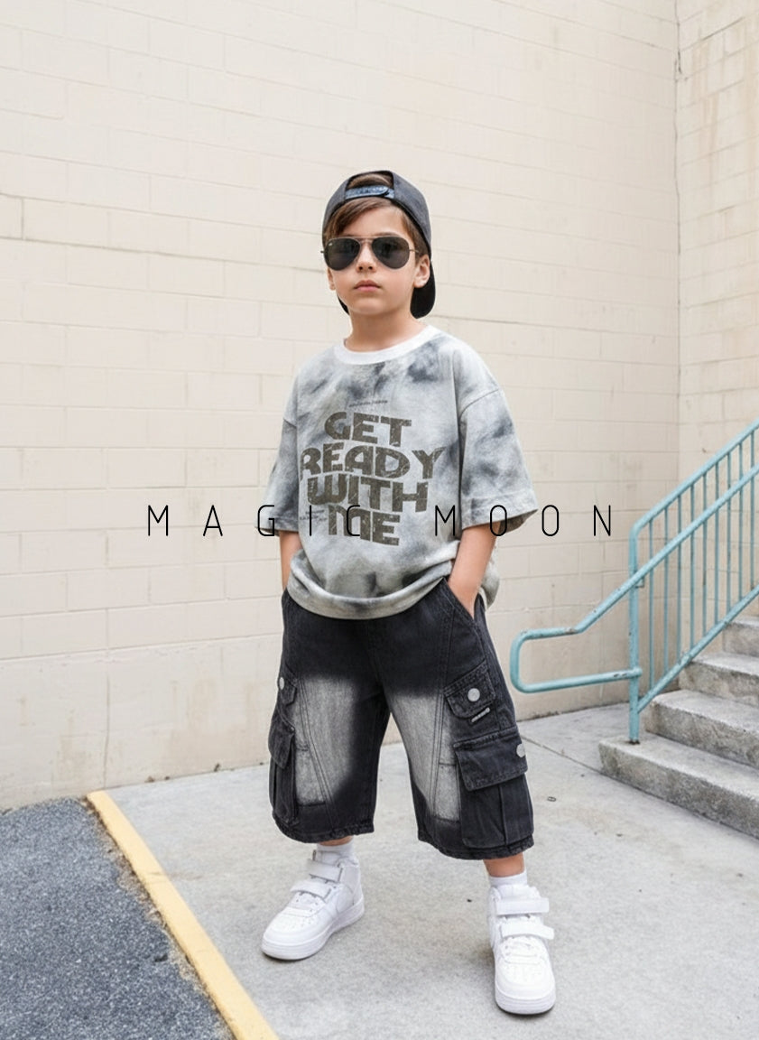 Unisex Half Sleeve Oversized T Shirt