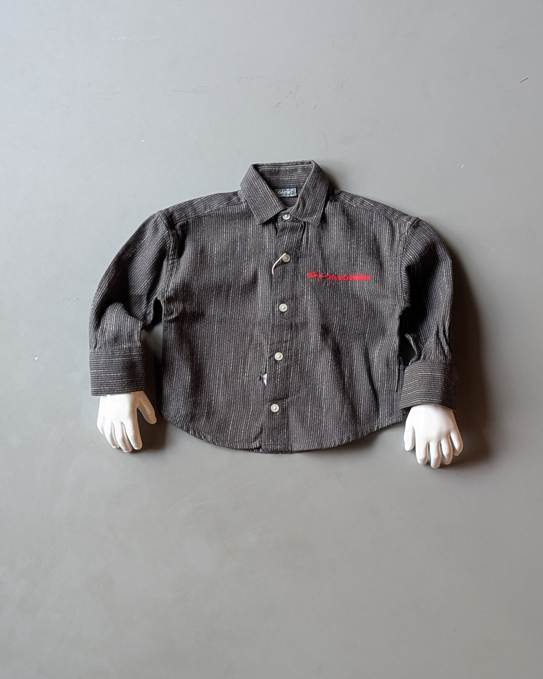 Boy's Full Sleeve Oversized Shirt