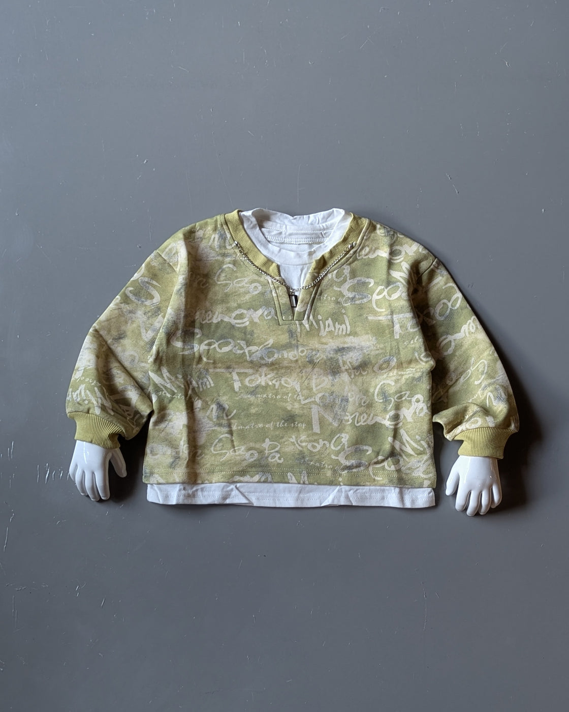 Unisex Full Sleeve Oversized T Shirt