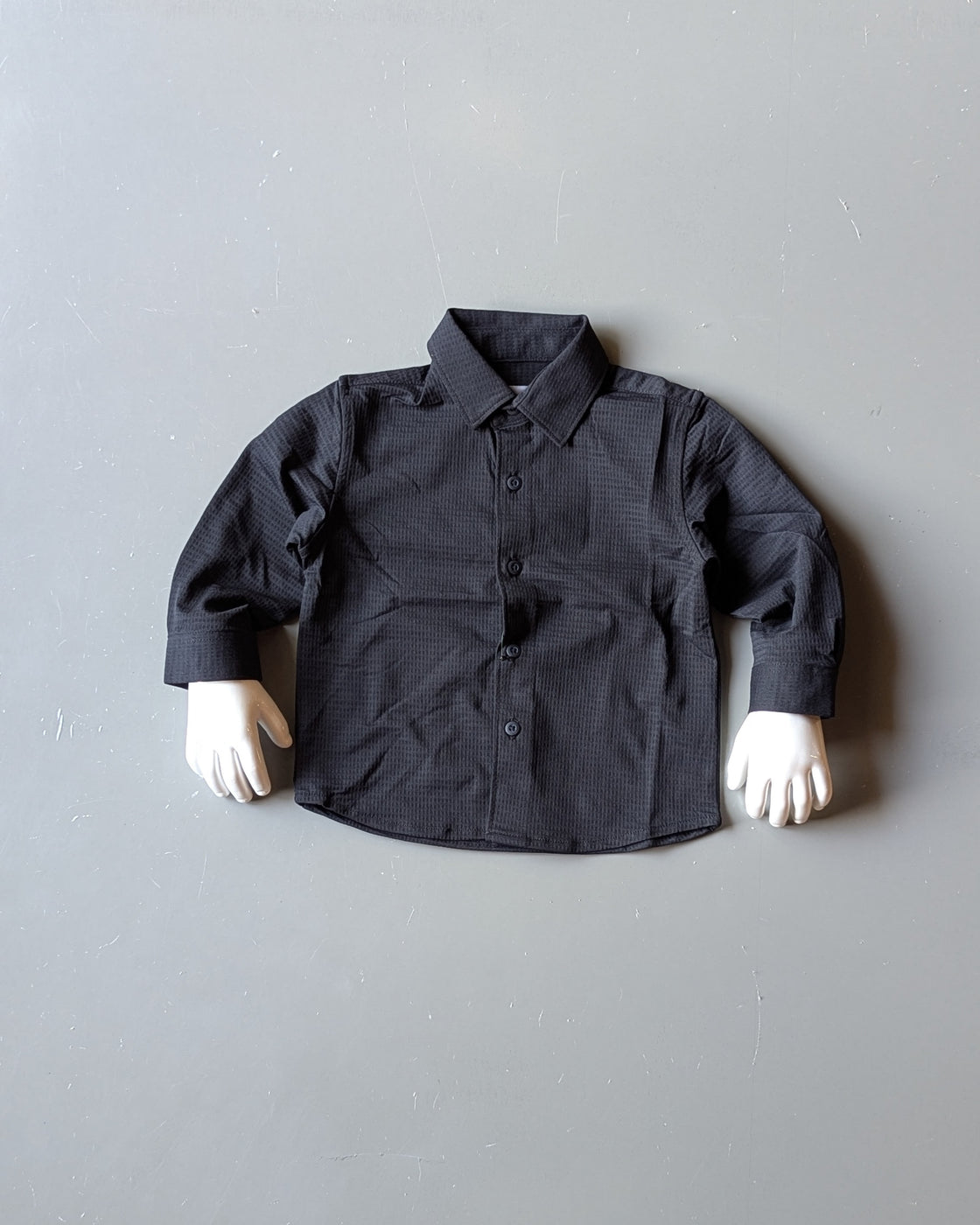 Full Sleeve  Shirt ( Black )
