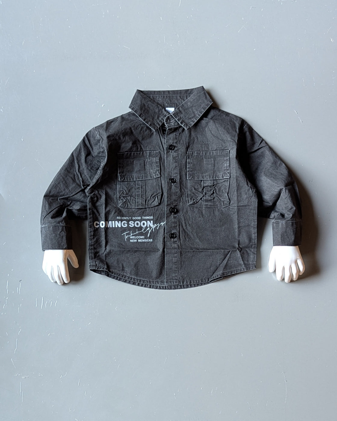 Unisex Full Sleeve Oversized Shirt