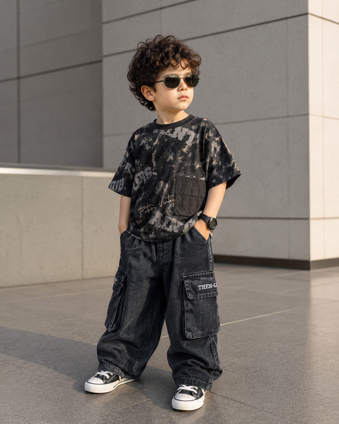 TSHIMW04-01 Unisex Half Sleeve Oversized T Shirt