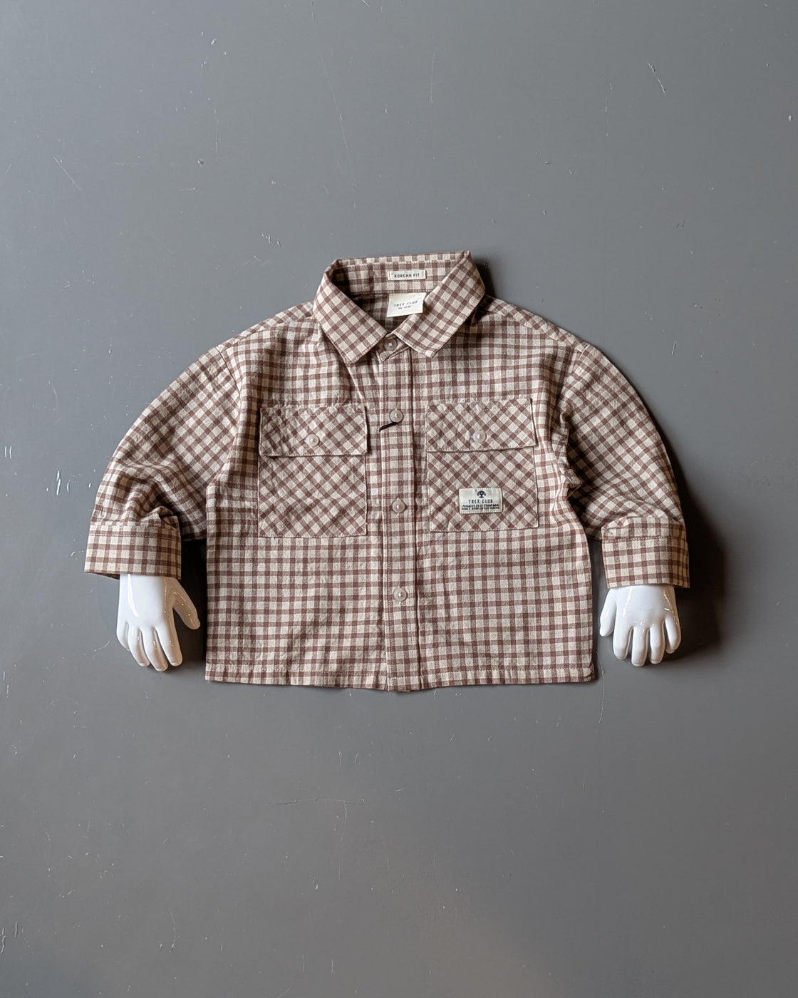 Full Sleeve Small Check Shirt