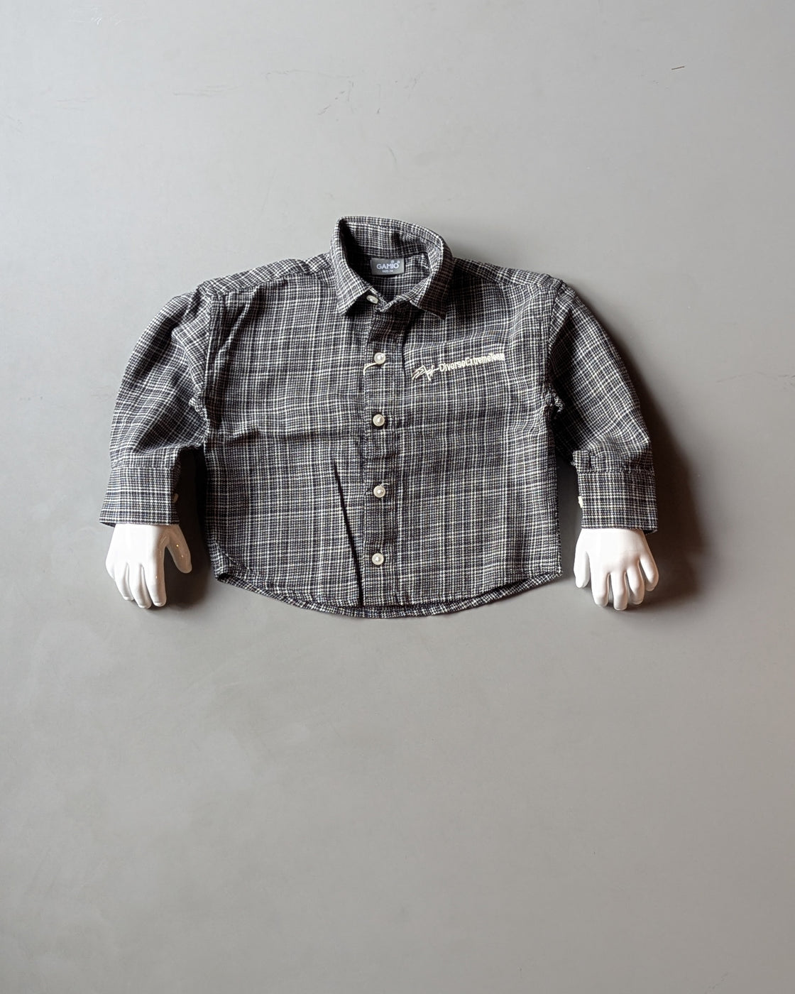 Boy's Full Sleeve Oversized Shirt