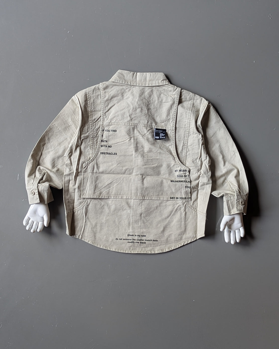 Unisex Full Sleeve Oversized Denim Shirt