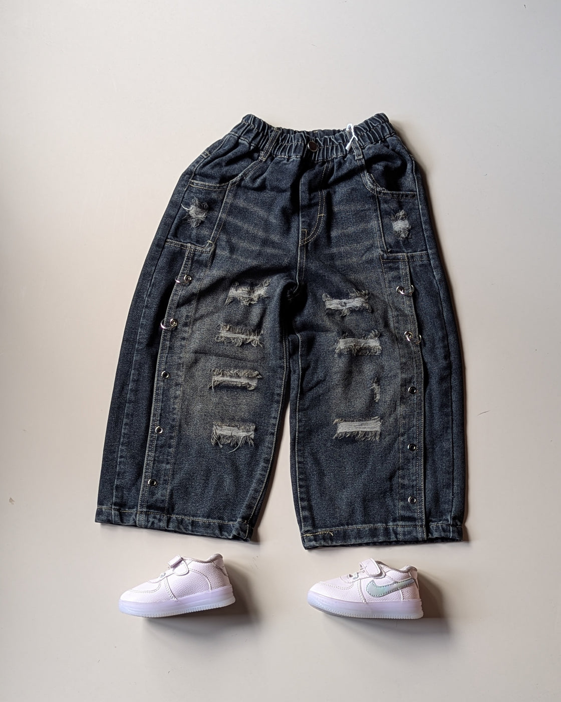 JN1008-02 Unisex Super Baggy Jeans