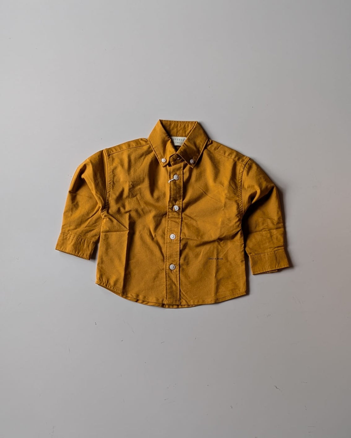 SHDMW01-01 Boys Full Sleeve Oversized Solid Colour Shirt