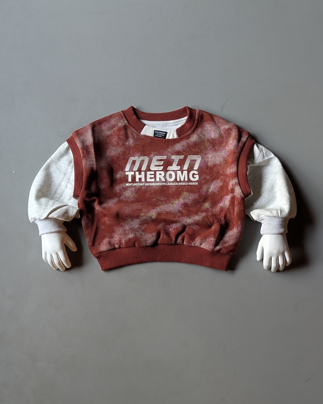 TSS01 Unisex Full Sleeve Oversized T Shirt