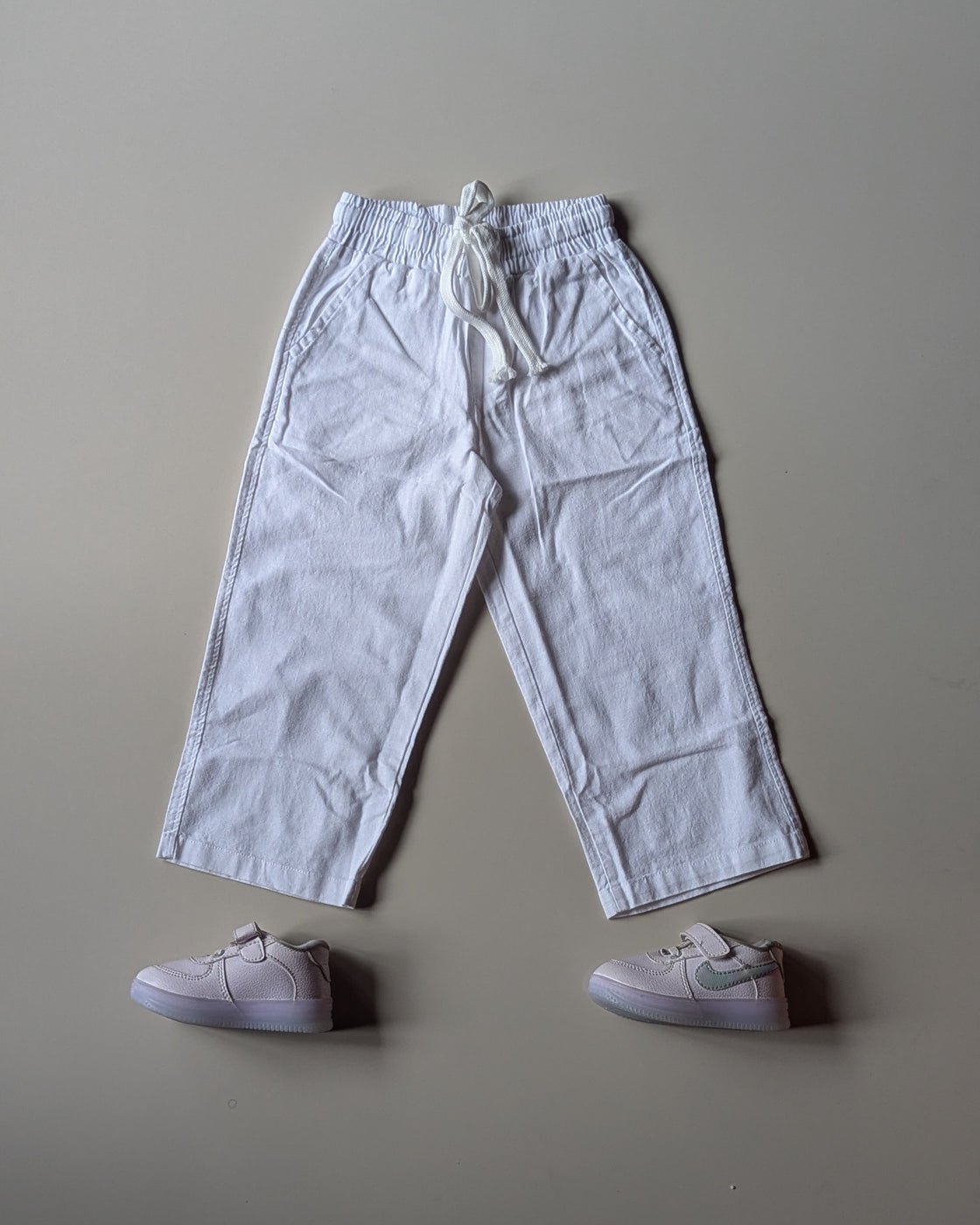 LNP02 Unisex Linen Pant ( White )