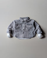 SHFS16 Unisex Full Sleeve Oversized Shirt