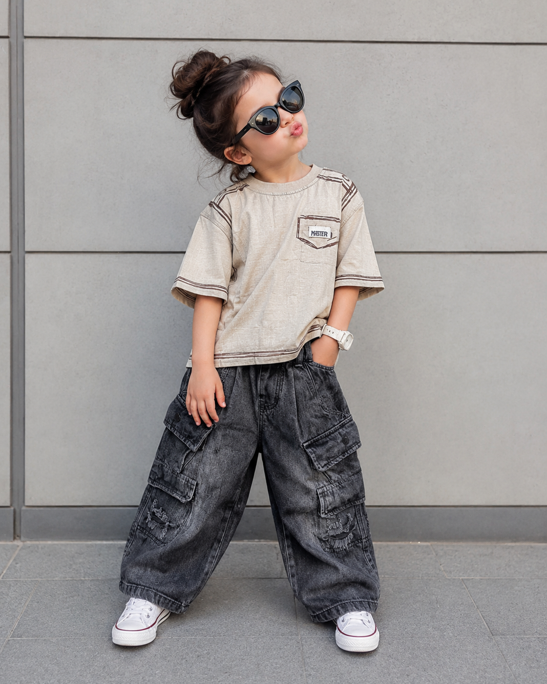 TSHIMZ01-01 Unisex Half Sleeve Oversized T Shirt
