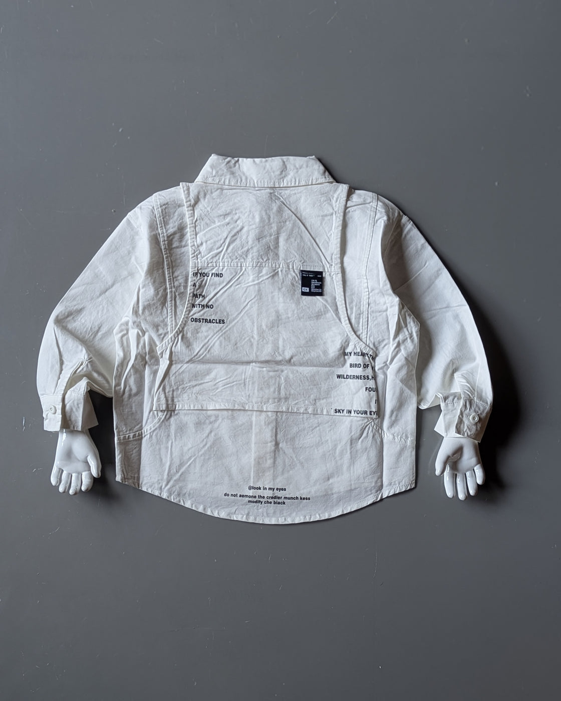 Unisex Full Sleeve Denim Oversized Shirt