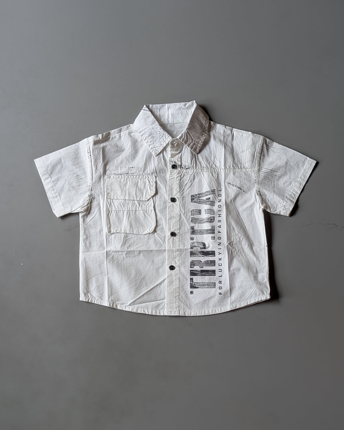 Unisex Half Sleeve Oversized Shirt