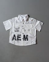 Unisex Half Sleeve Oversized Shirt