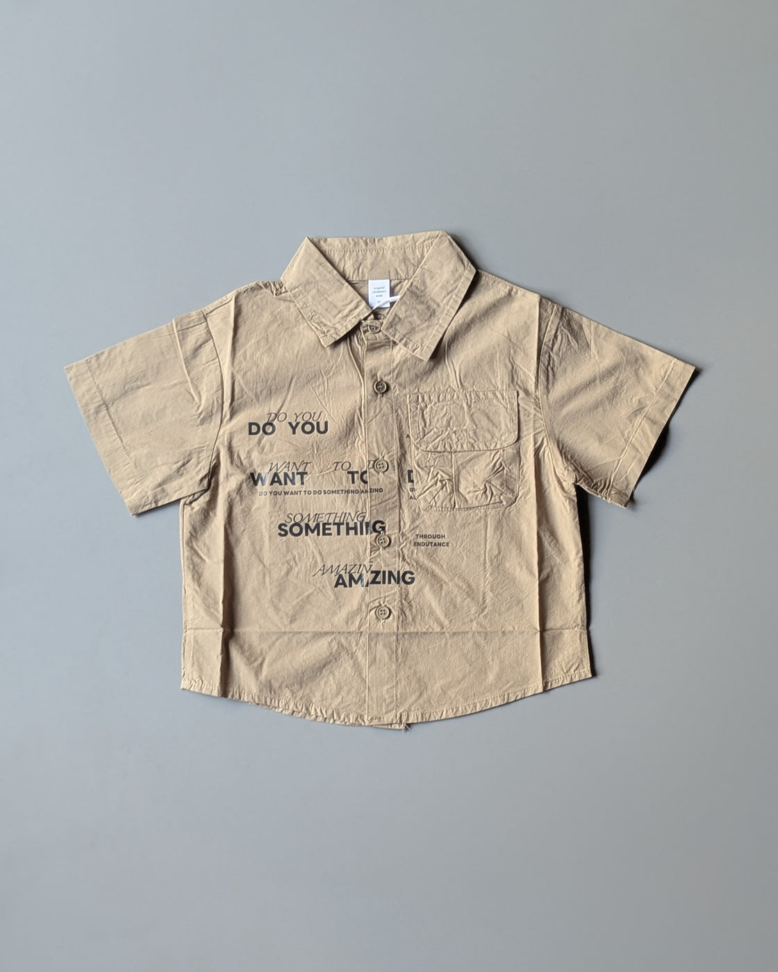 Unisex Half Sleeve Oversized Shirt