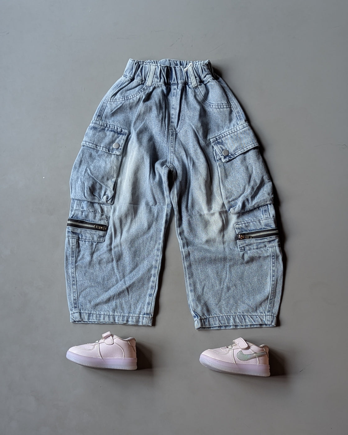 JN1000 Unisex Cargo Baggy Jeans