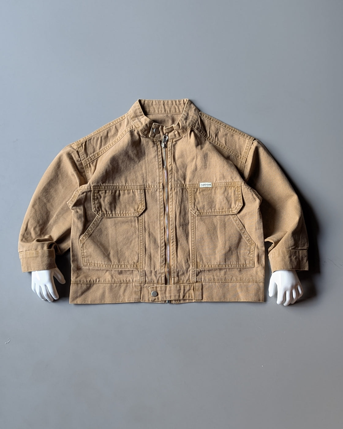 Unisex Full Sleeve Oversized Zipper Jacket