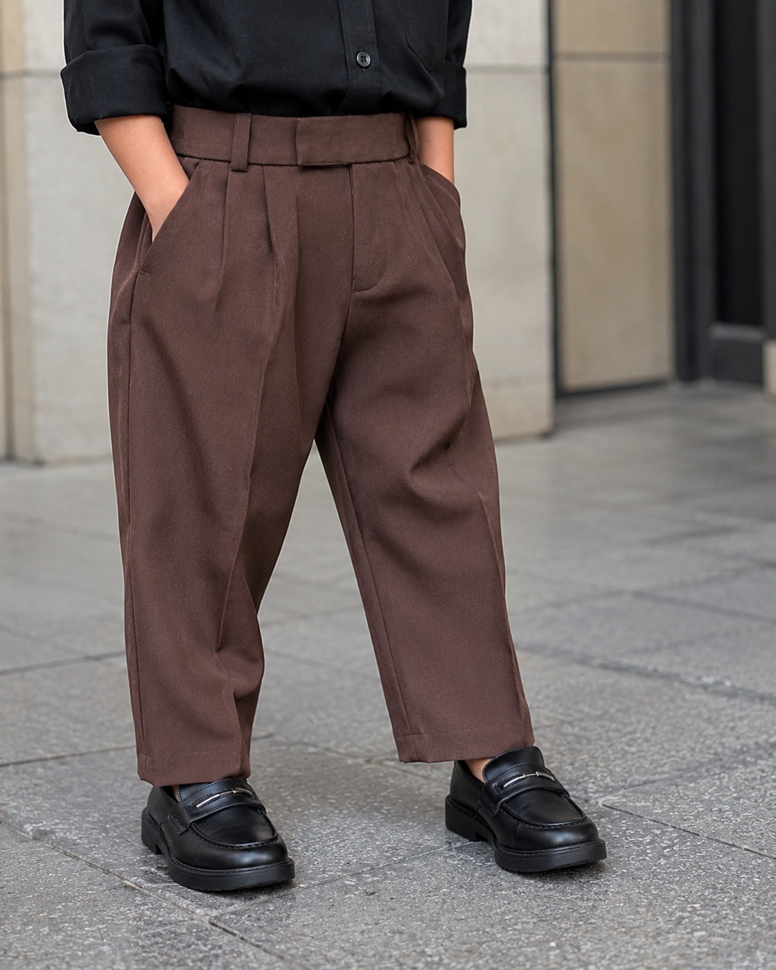CTP03-002 Boy's Pleated Pant