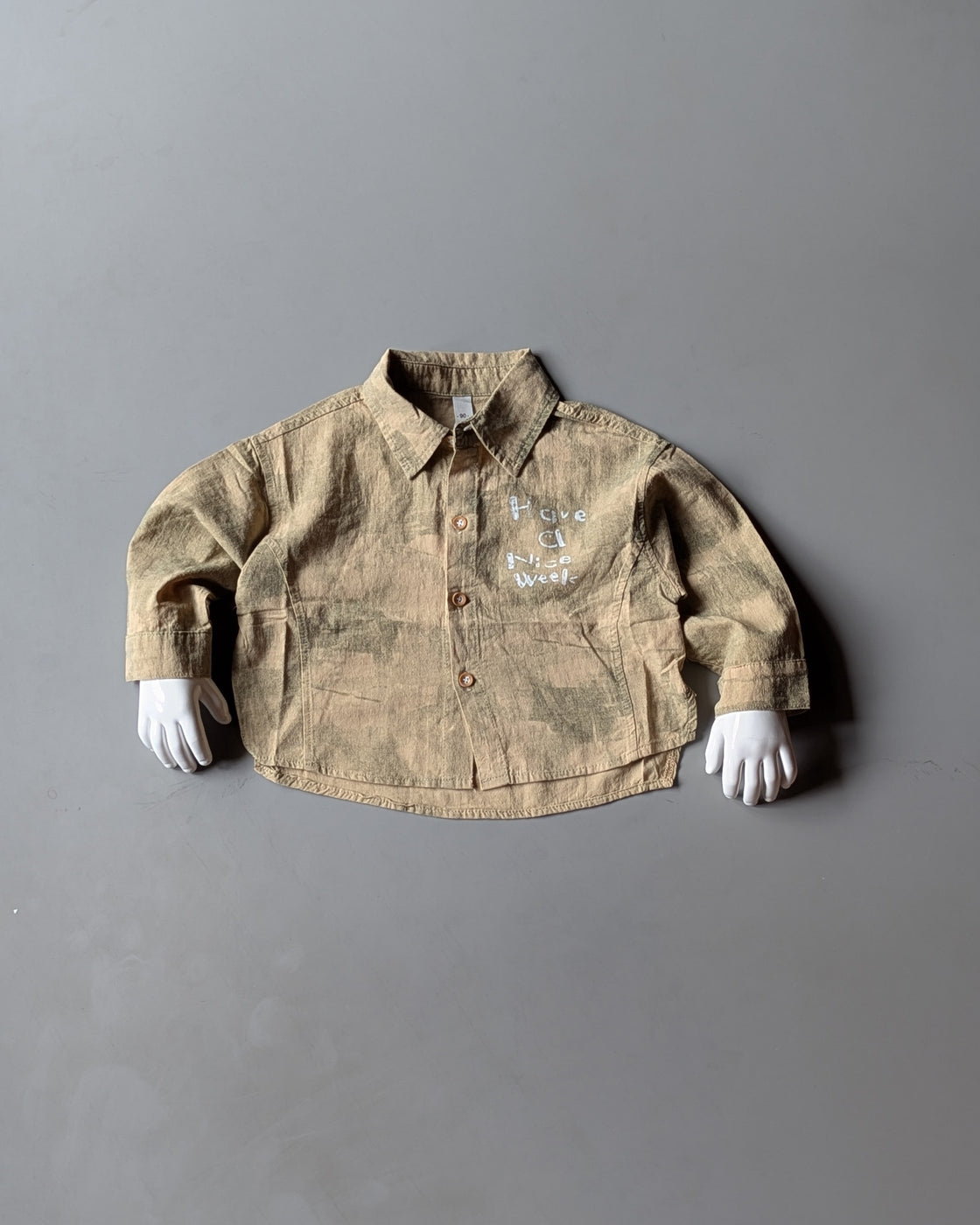 Unisex Full Sleeve Oversized Shirt