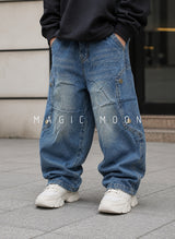 JN1003 Unisex Baggy Jeans