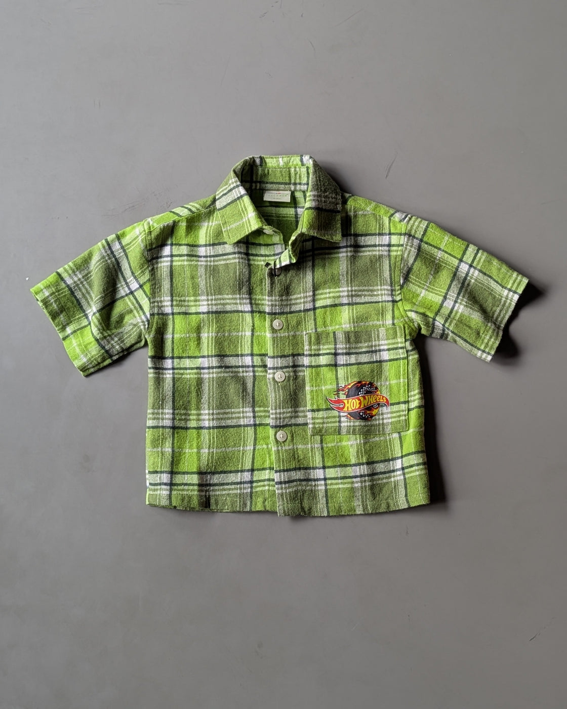 SHHS02 Boy's Half Sleeve Oversized Back Printed Shirt