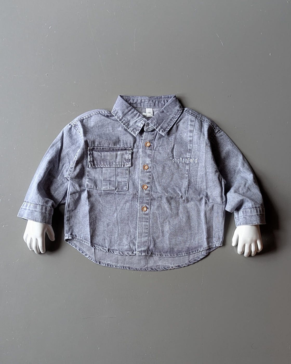 Unisex Full Sleeve Oversized Shirt