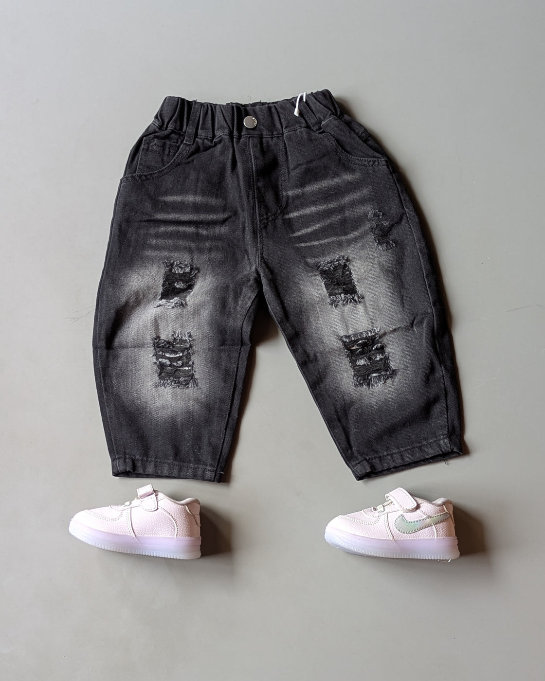 Unisex Distressed Baggy Jeans