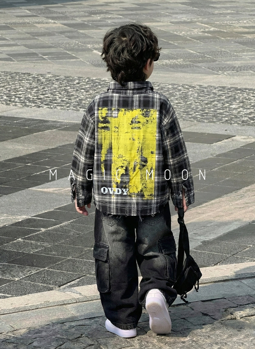 Unisex Full Sleeve Oversized Shirt (Light Shade)