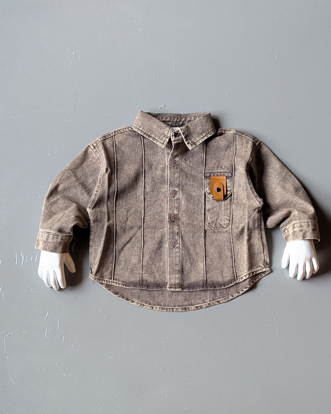 Unisex Full Sleeve Oversized Shirt