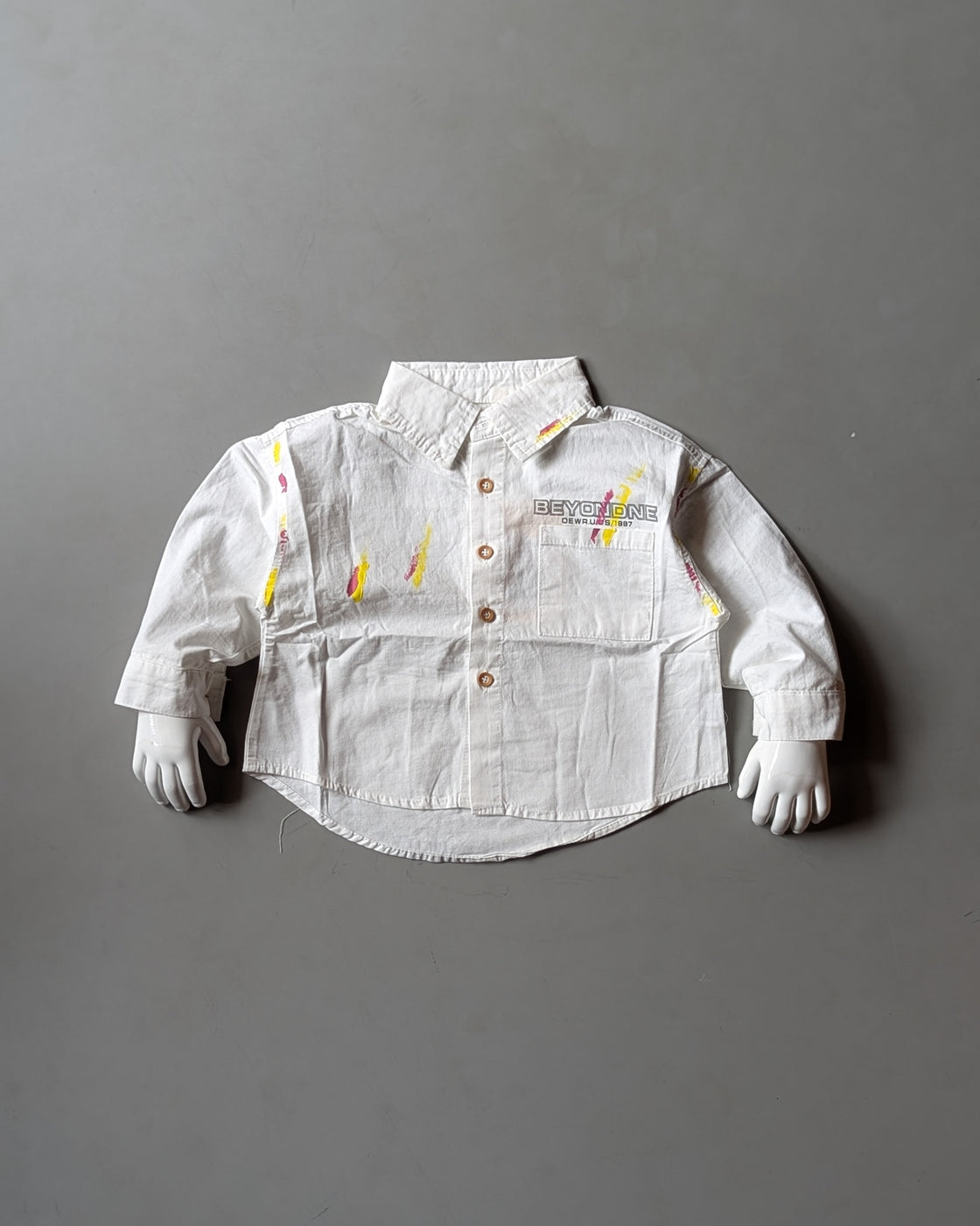 SHFS10 Unisex Full Sleeve Oversized Shirt