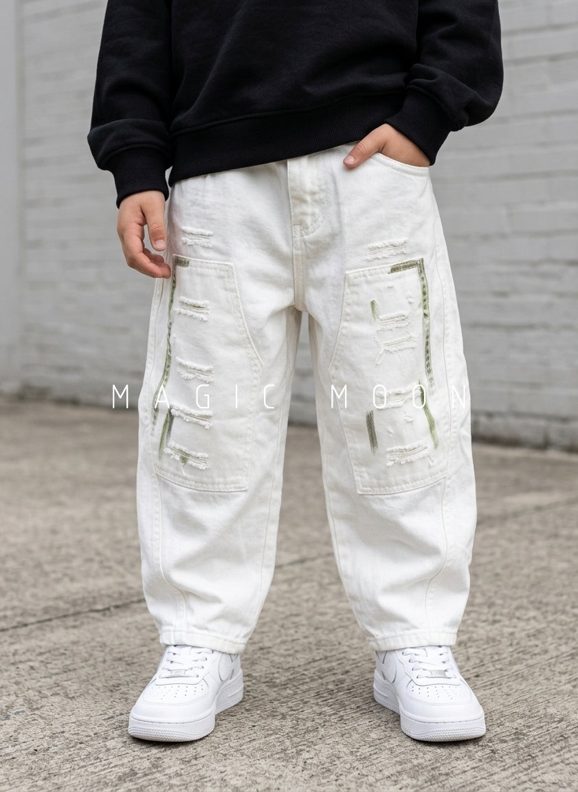 JN1002 Unisex Baggy Jeans