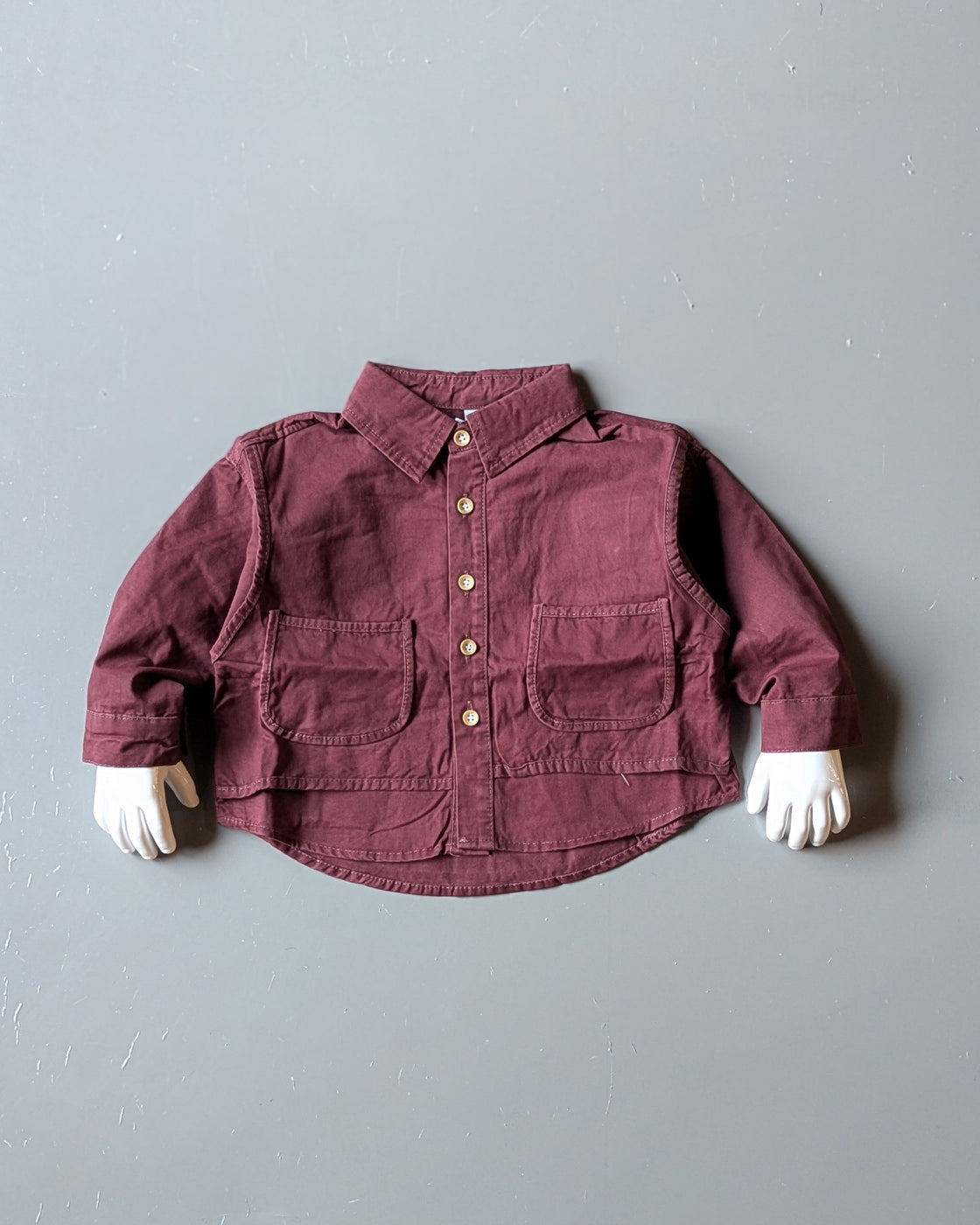 Unisex Full Sleeve Oversized Shirt