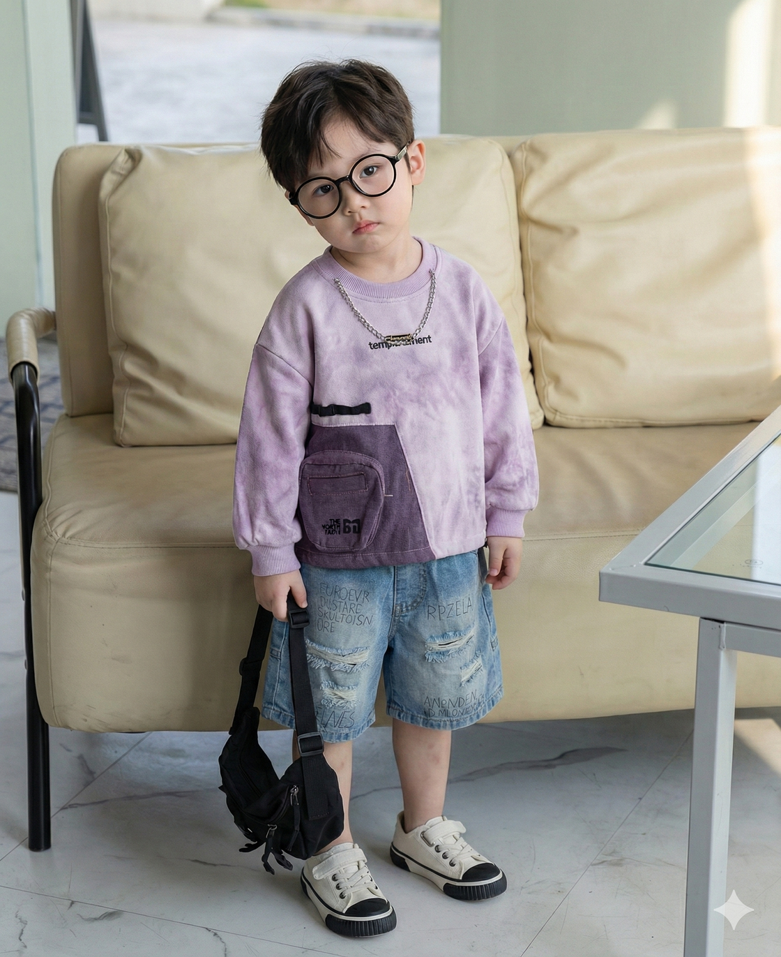 Unisex Full Sleeve Oversized T Shirt