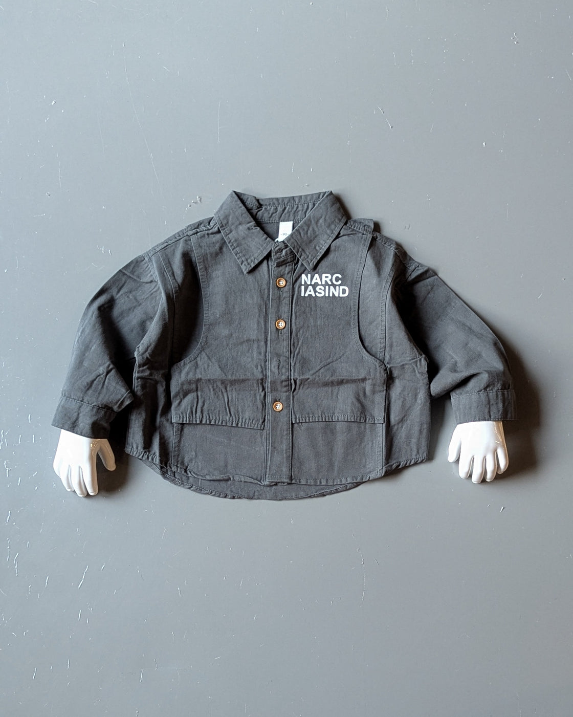 Unisex Full Sleeve Oversized Shirt