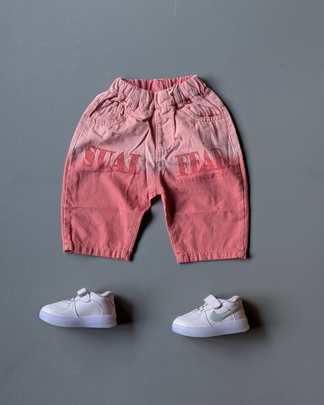 Unisex Knee Length Denim Shorts