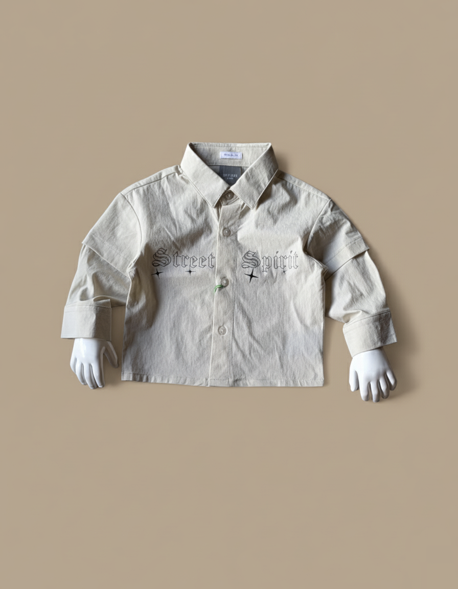 Full Sleeve Oversized Shirt