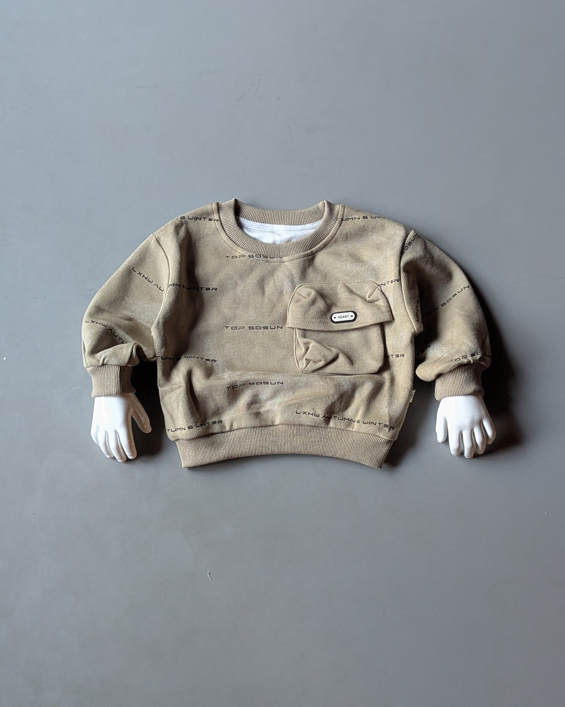 TSS01 Unisex Full Sleeve Oversized T Shirt